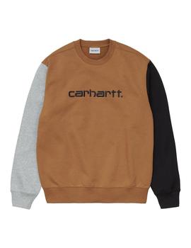 Sudadera Hombre Carhartt WIP  Tricol Marron