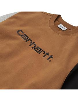 Sudadera Hombre Carhartt WIP  Tricol Marron