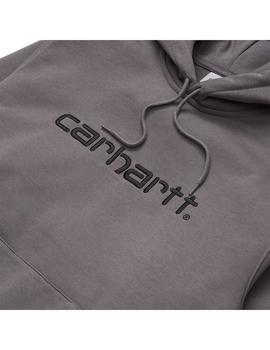 Sudadera Hombre Carhartt WIP Hooded Gris