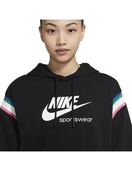 Sudadera Mujer Nike Nsw Hrtg Po Hoodie Negro