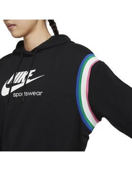 Sudadera Mujer Nike Nsw Hrtg Po Hoodie Negro