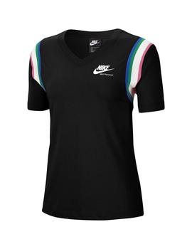 Camiseta Mujer Nike Nsw Hrtg Negro