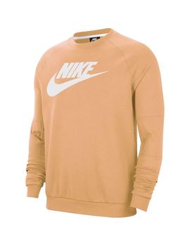 Sudadera Hombre Nike NSW Moder Crw Naranja