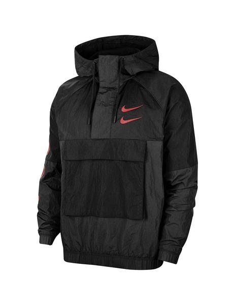 Canguro Nike Swoosh Negro