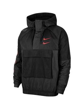 Canguro Hombre Nike NSW Swoosh Negro