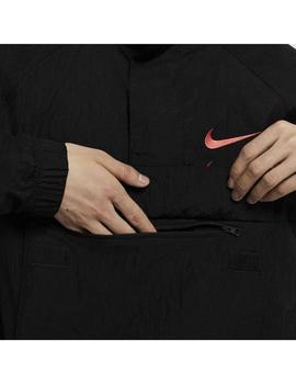 Canguro Hombre Nike NSW Swoosh Negro