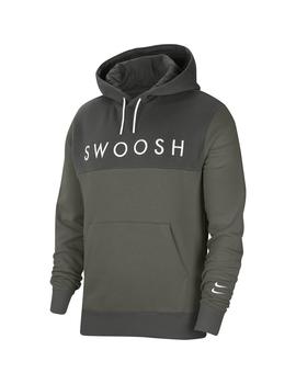 Sudadera Hombre  Nike Nsw Swoosh Hoodie Verde