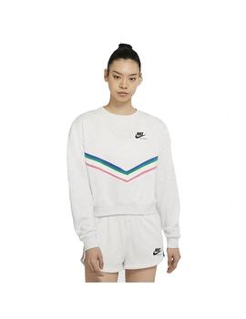 Sudadera Mujer Nike Nsw Hrtg Crew Gris