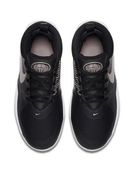 Zapatilla Junior Nike Team Hustle Negro