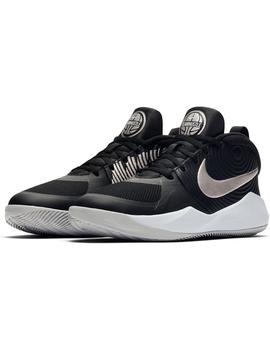 Zapatilla Junior Nike Team Hustle Negro