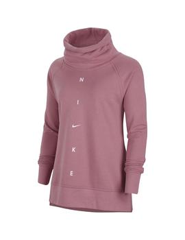 Sudadera Mujer Nike Dry Get Fit Flc Rosa