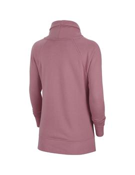 Sudadera Mujer Nike Dry Get Fit Flc Rosa