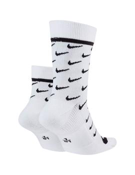 Calcetines Unisex Nike SNKR Sox Crew Blanco