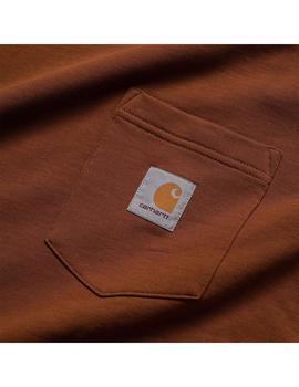 Sudadera Hombre Carhartt WIP Pocket Sweat Marrón