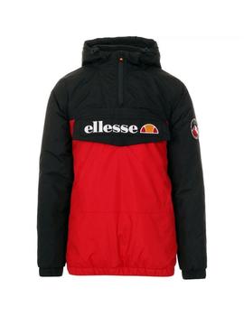 Cazadora Hombre Ellesse Monterini Rojo Negro