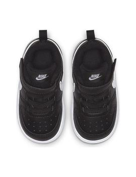 Zapatilla Baby Nike Court Borough Low 2 Negro