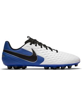 Bota F.Unisex Nike Legend 8 Academy Blanco/Azul