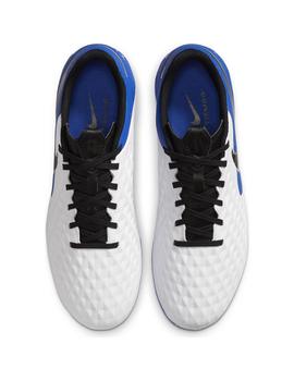 Bota F.Unisex Nike Legend 8 Academy Blanco/Azul
