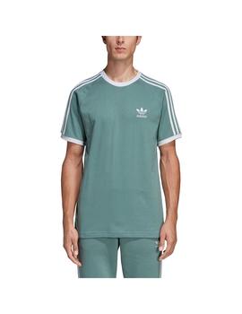 Camiseta adidas 3 Bandas Verde Hombre