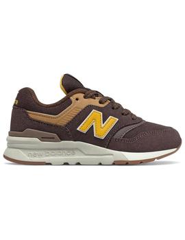 Zapatilla Niño New Balance 997 Marrón