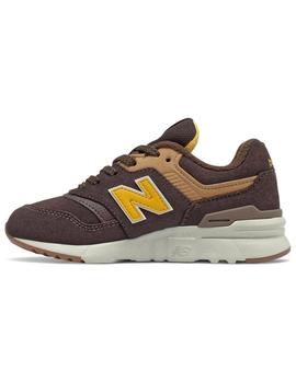 Zapatilla Niño New Balance 997 Marrón