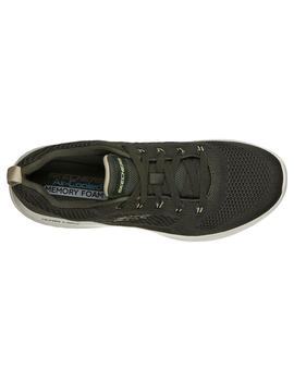 Zapatilla Hombre Skechers Bounder Rinstet Verde