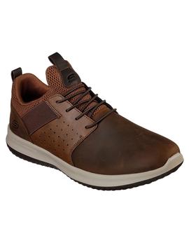 Zapatilla Hombre Skechers Delson AXT Marrón