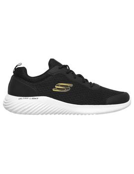 Zapatilla Hombre Skechers Bounder Voltis Negro