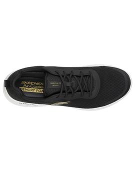 Zapatilla Hombre Skechers Bounder Voltis Negro