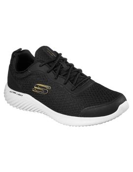 Zapatilla Hombre Skechers Bounder Voltis Negro