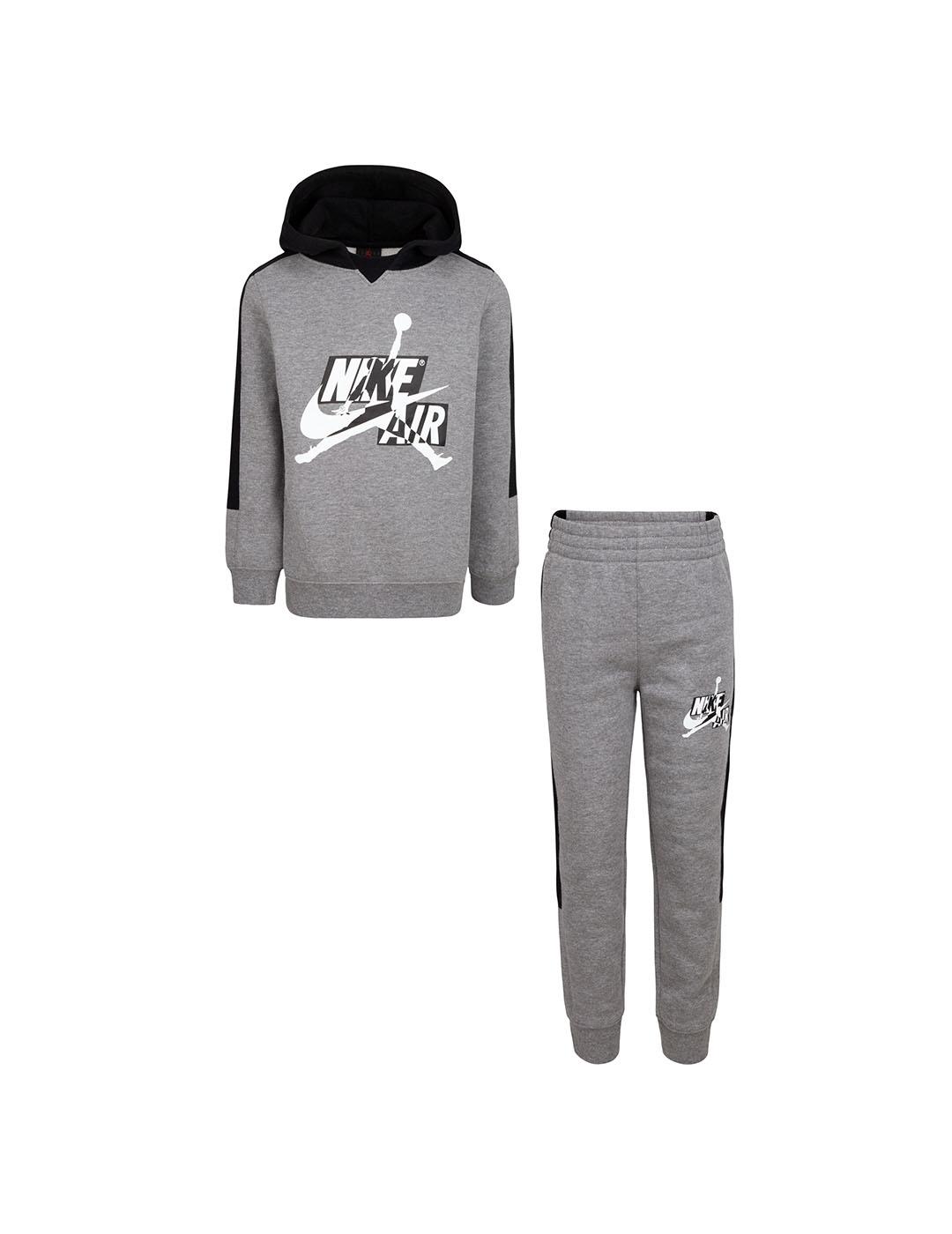 Chandal Niño Nike Jumpman Jordan Gris