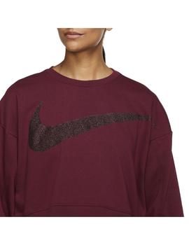 Sudadera Mujer Nike Sprkl Granate