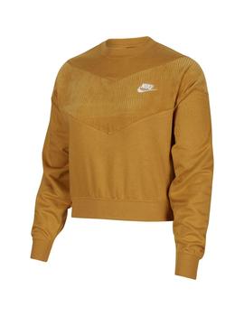 Sudadera Mujer Nike Nsw Mostaza