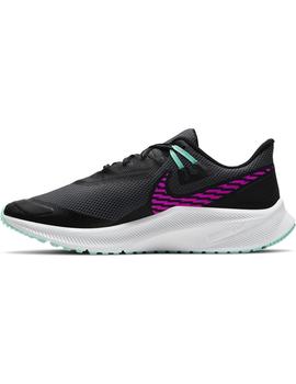 Zapatilla Mujer Nike Quest 3 Shield Negra