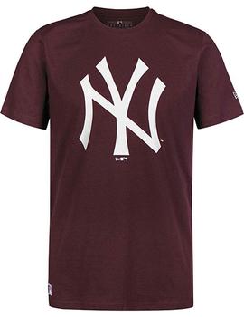 Camiseta New Era New York Yankees Granate Hombre
