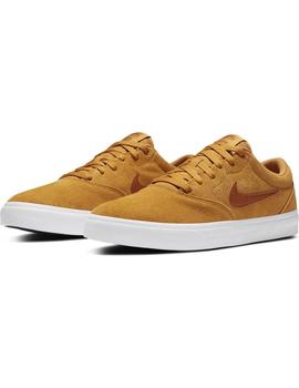 Zapatilla Hombre Nike SB Charge Suede Camel