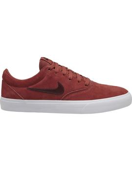 Zapatilla Hombre Nike SB Charge Suede rojo