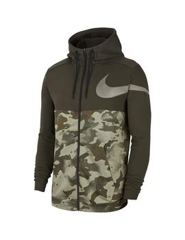 Sudadera Hombre Nike Dry Camo/Verde