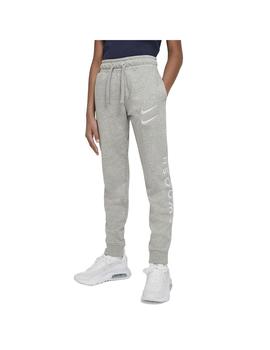 Pantalon Niño Nike Swoosh Gris