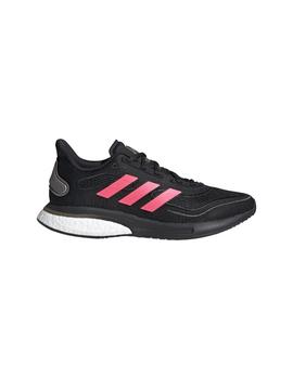 Zapatilla Mujer adidas Supernova W Negro/Rosa