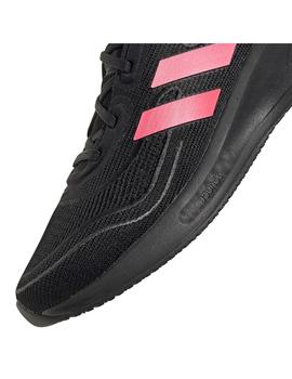 Zapatilla Mujer adidas Supernova W Negro/Rosa