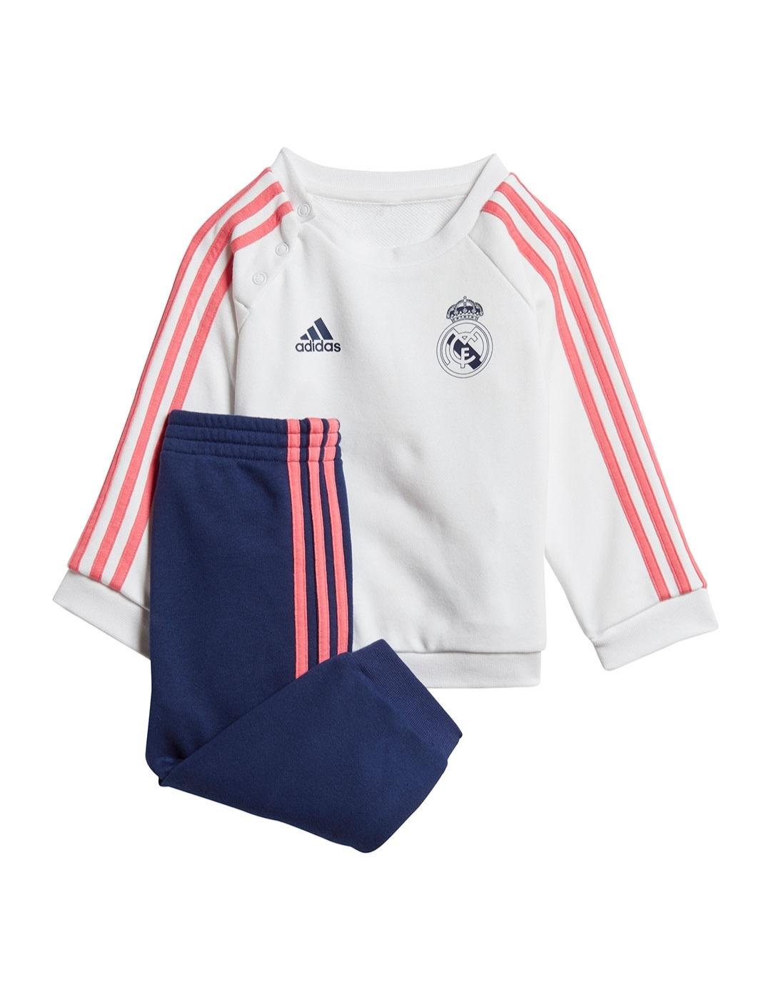 Chándal Baby adidas Real Madrid Marino/Rosa/Blan