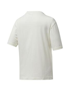 Camiseta Mujer Reebok Classic Linear Blanca