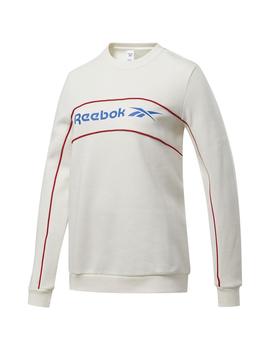 Sudadera Mujer Reebok Linear Blanco