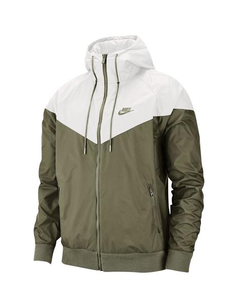 Cortavientos Nike Nsw Verde Blanco