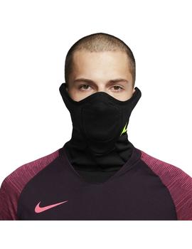 frente Célula somatica enjuague Bufanda Tubular Unisex Nike Strke Negra Fluor