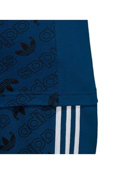 Camiseta adidas Monogram Hombre Azul