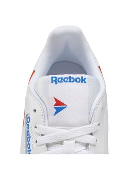 Zapatilla Hombre Reebok Cl LTHR Blanco/Azul/Rojo