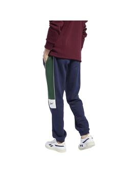 Pantalón Hombre Reebok Linear Marino/Verde