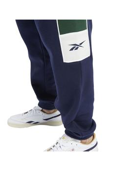 Pantalón Hombre Reebok Linear Marino/Verde